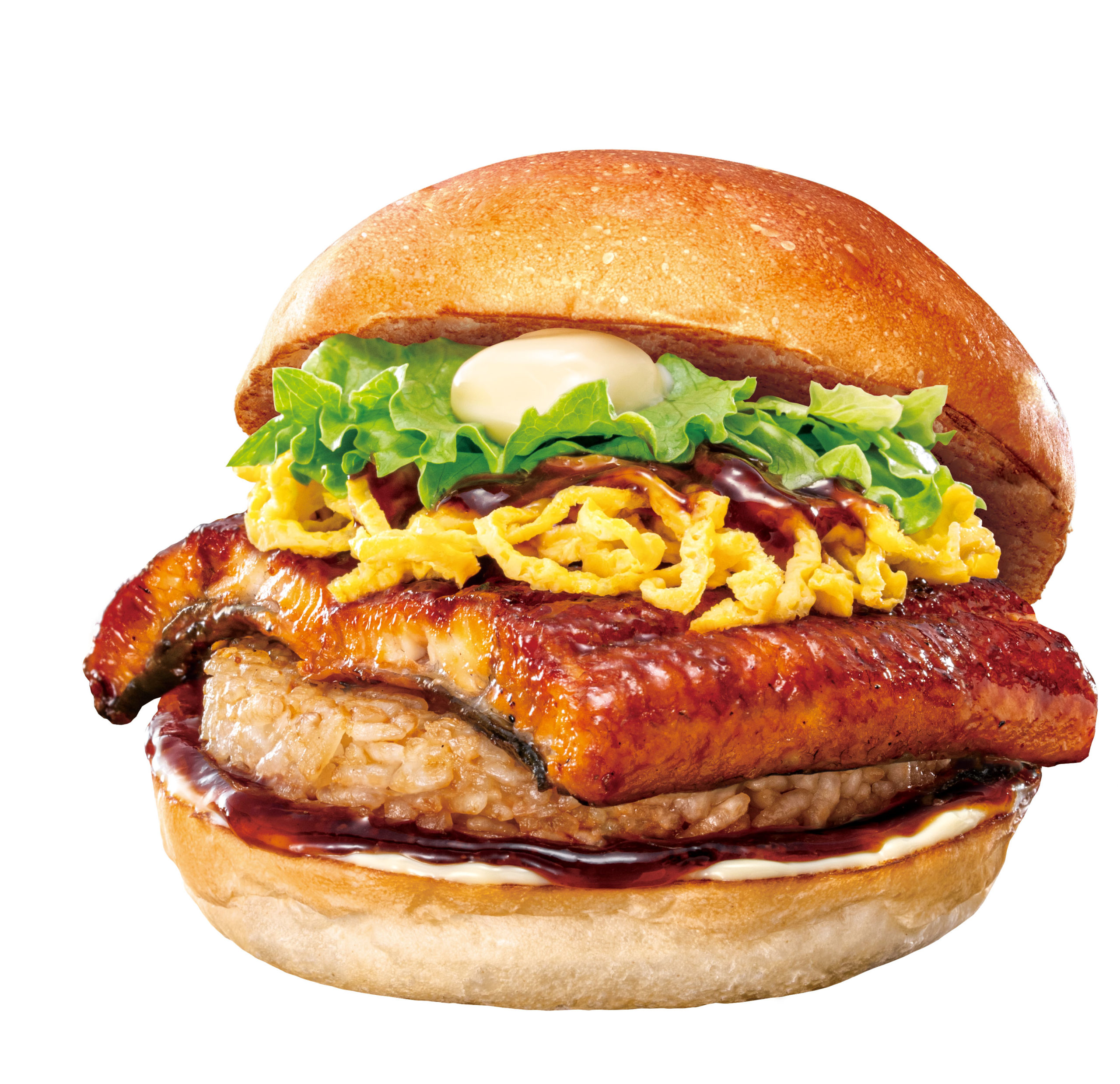 うな丼バーガー