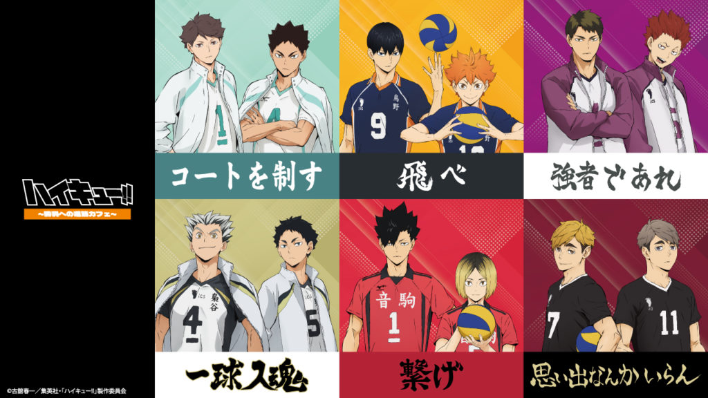 「ハイキュー‼～勝利への道筋カフェ～」の画像