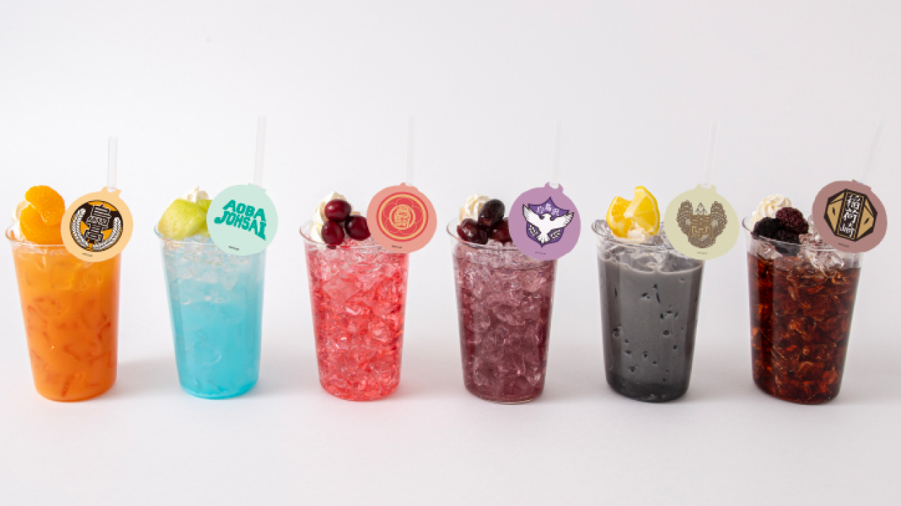 「ハイキュー‼～勝利への道筋カフェ～」メニューの画像