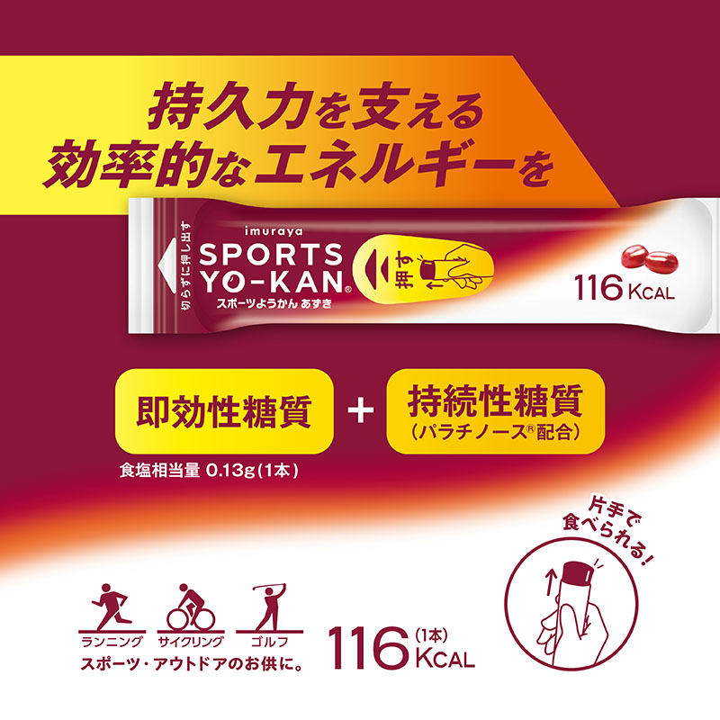 スポーツようかん